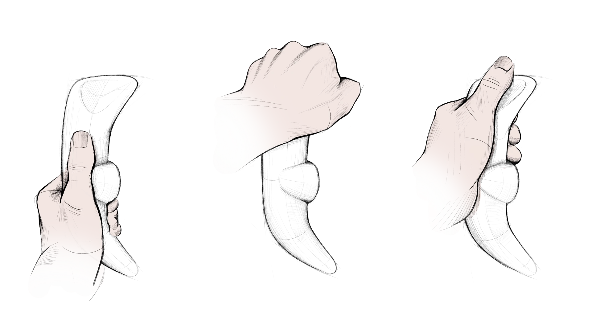 Hand ergonomics studies of the R30 steering yoke