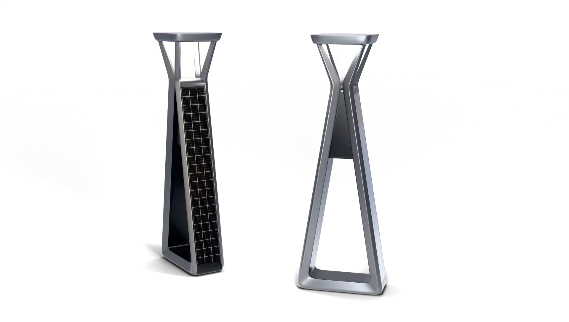Final Streetleaf Path design concept shown from two angles